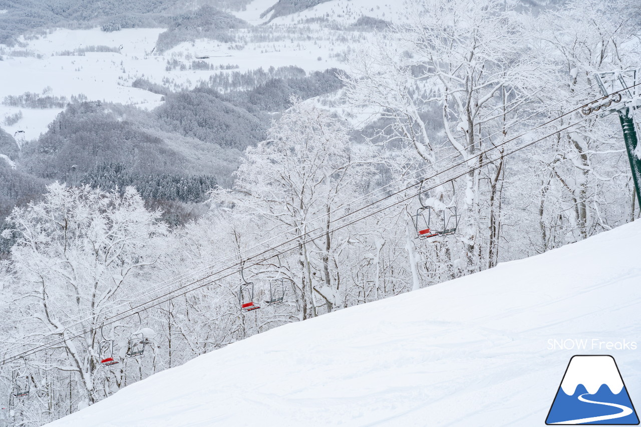 かもい岳国際スキー場｜今季の降雪量は、道内トップクラス！クリスマスイブのレポートは、積雪たっぷりの『かもい岳』(^^)v